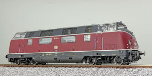ESU 31337 - H0 Diesellok BR 220 019 DB, altrot, Ep IV, Vorbildzustand um 1975, Sound+Rauch, DC/AC
